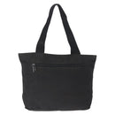 PRADA Tote Bag Nylon Black Silver Auth bs32184-2
