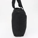 PRADA Tote Bag Nylon Black Silver Auth bs32184-3