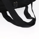 PRADA Tote Bag Nylon Black Silver Auth bs32184-7