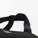 PRADA Tote Bag Nylon Black Silver Auth bs32184-8