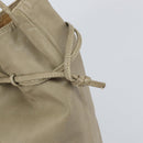 BOTTEGA VENETA Shoulder Bag Leather Beige Auth bs32186-14