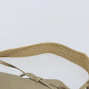 BOTTEGA VENETA Shoulder Bag Leather Beige Auth bs32186-8