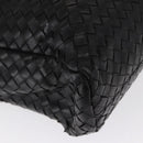 BOTTEGA VENETA INTRECCIATO Business Bag Leather Black 113095 Auth bs32187-10