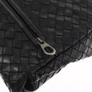 BOTTEGA VENETA INTRECCIATO Business Bag Leather Black 113095 Auth bs32187-14