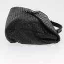BOTTEGA VENETA INTRECCIATO Business Bag Leather Black 113095 Auth bs32187-4