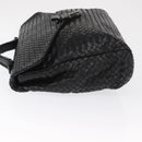 BOTTEGA VENETA INTRECCIATO Business Bag Leather Black 113095 Auth bs32187-5