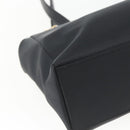 Gianni Versace Tote Bag Nylon Leather Black Gold Auth bs32188-16