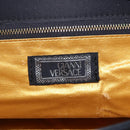 Gianni Versace Tote Bag Nylon Leather Black Gold Auth bs32188-19