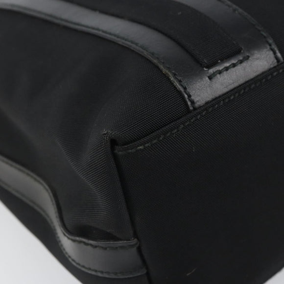 GUCCI Tote Bag Canvas Leather Black Silver 001 1098 2123 Auth bs32193