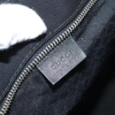 GUCCI Tote Bag Canvas Leather Black Silver 001 1098 2123 Auth bs32193-20