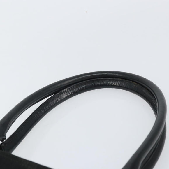 GUCCI Tote Bag Canvas Leather Black Silver 001 1098 2123 Auth bs32193