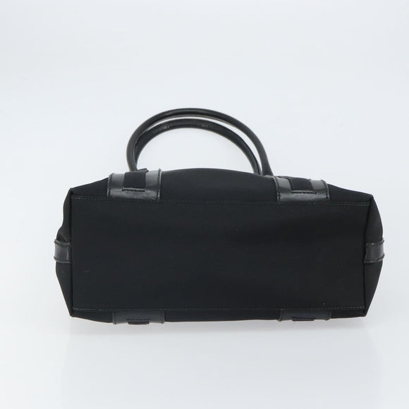 GUCCI Tote Bag Canvas Leather Black Silver 001 1098 2123 Auth bs32193