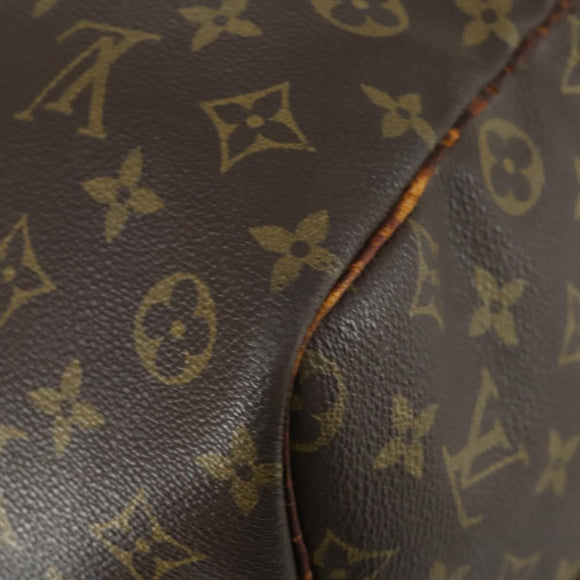 LOUIS VUITTON Monogram Keepall Bandouliere 60 Boston Bag M41412 LV Auth bs32216