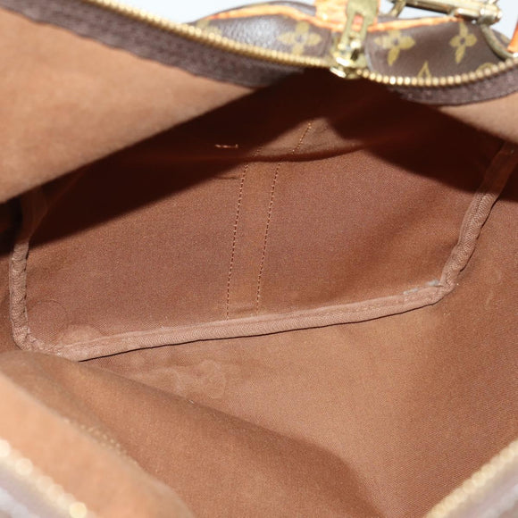 LOUIS VUITTON Monogram Keepall Bandouliere 60 Boston Bag M41412 LV Auth bs32216