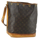 LOUIS VUITTON Monogram Noe Shoulder Bag M42224 LV Auth bs32217-1