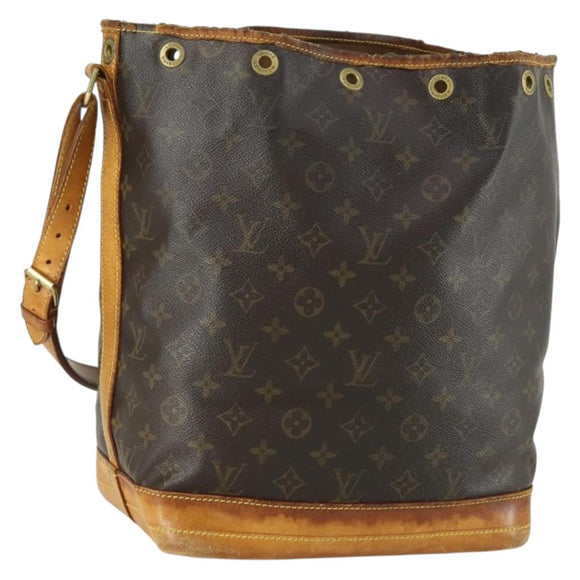 LOUIS VUITTON Monogram Noe Shoulder Bag M42224 LV Auth bs32217
