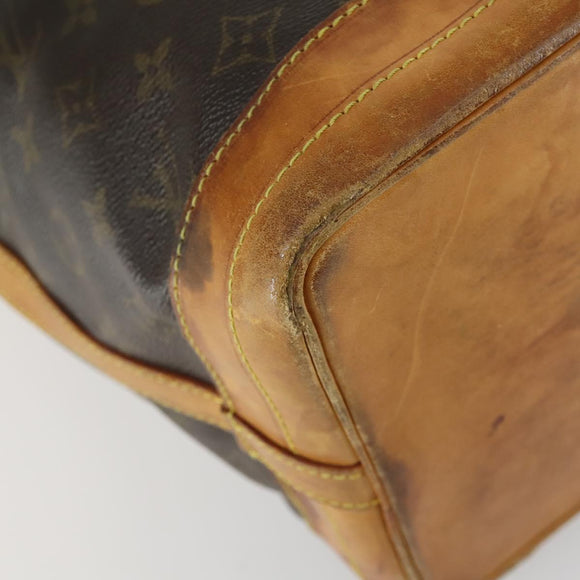 LOUIS VUITTON Monogram Noe Shoulder Bag M42224 LV Auth bs32217