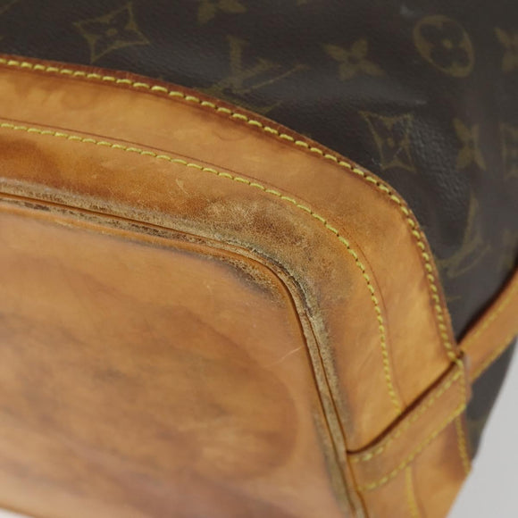 LOUIS VUITTON Monogram Noe Shoulder Bag M42224 LV Auth bs32217