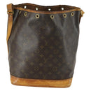 LOUIS VUITTON Monogram Noe Shoulder Bag M42224 LV Auth bs32217-2