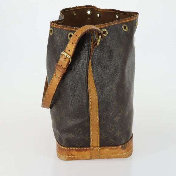 LOUIS VUITTON Monogram Noe Shoulder Bag M42224 LV Auth bs32217