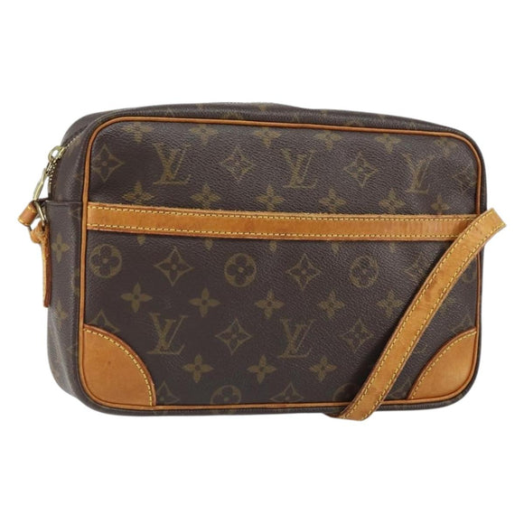 LOUIS VUITTON Monogram Trocadero 27 Shoulder Bag M51274 LV Auth bs32221