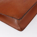 LOUIS VUITTON Epi Pochette Homme Bag Brown Zipangu Gold M52528 LV Auth bs32222-15
