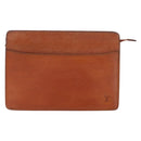 LOUIS VUITTON Epi Pochette Homme Bag Brown Zipangu Gold M52528 LV Auth bs32222-13
