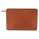 LOUIS VUITTON Epi Pochette Homme Bag Brown Zipangu Gold M52528 LV Auth bs32222-2
