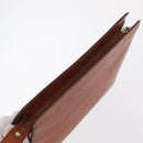 LOUIS VUITTON Epi Pochette Homme Bag Brown Zipangu Gold M52528 LV Auth bs32222-5
