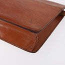 LOUIS VUITTON Epi Pochette Homme Bag Brown Zipangu Gold M52528 LV Auth bs32222-14
