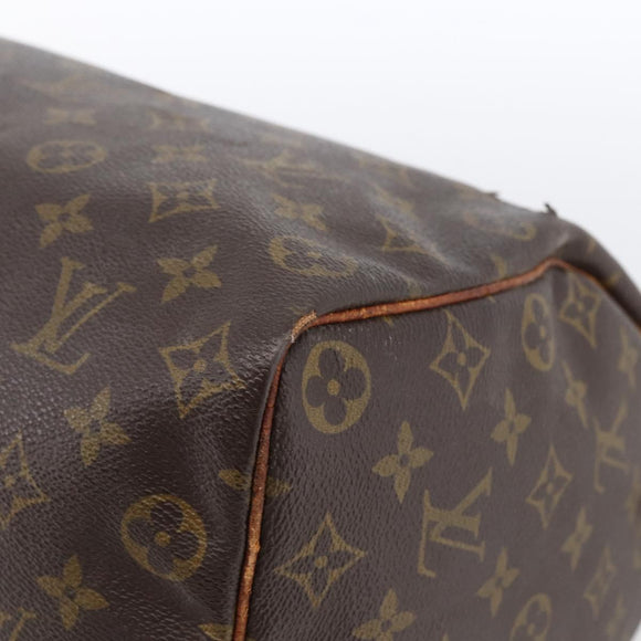 LOUIS VUITTON Monogram Speedy 35 Hand Bag M41524 LV Auth bs32224