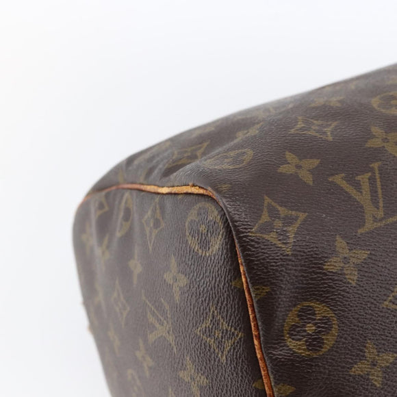 LOUIS VUITTON Monogram Speedy 35 Hand Bag M41524 LV Auth bs32224