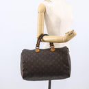 LOUIS VUITTON Monogram Speedy 35 Hand Bag M41524 LV Auth bs32224-22