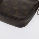 LOUIS VUITTON Monogram Pochette Accessoires Pouch M51980 LV Auth bs32225-16