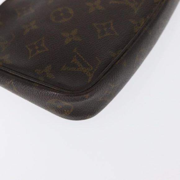 LOUIS VUITTON Monogram Pochette Accessoires Pouch M51980 LV Auth bs32225