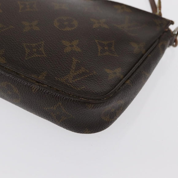 LOUIS VUITTON Monogram Pochette Accessoires Pouch M51980 LV Auth bs32225