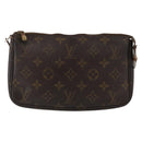LOUIS VUITTON Monogram Pochette Accessoires Pouch M51980 LV Auth bs32225-13