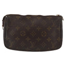 LOUIS VUITTON Monogram Pochette Accessoires Pouch M51980 LV Auth bs32225-2