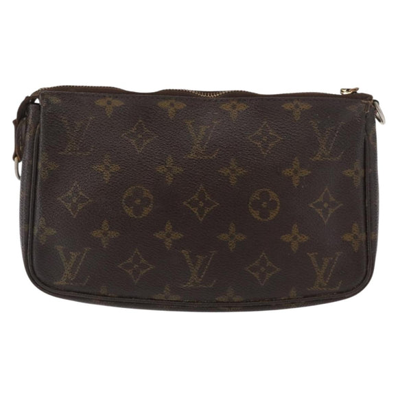 LOUIS VUITTON Monogram Pochette Accessoires Pouch M51980 LV Auth bs32225