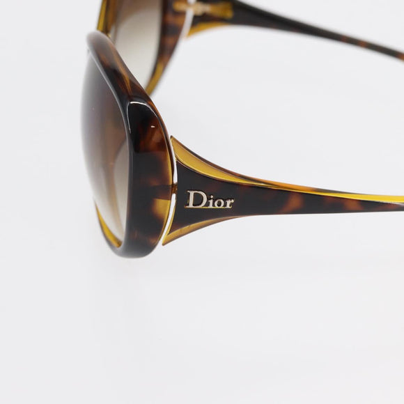 Christian Dior Sunglasses plastic Brown Auth bs32230