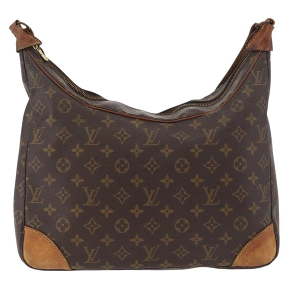 LOUIS VUITTON Monogram Boulogne 35 Shoulder Bag M51260 LV Auth bs32234