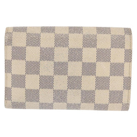 LOUIS VUITTON Damier Azur Portefeuille Alexandra Wallet N63068 LV Auth bs32238 - 0