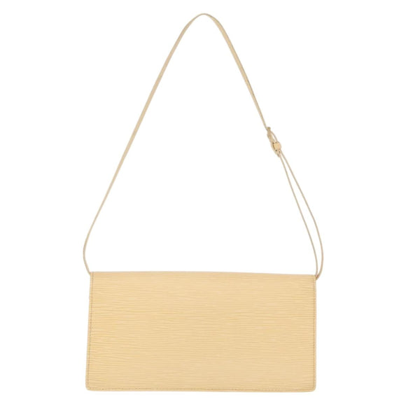 LOUIS VUITTON Epi Leather Honfleur Shoulder Bag Vanilla M5273A LV Auth bs32239