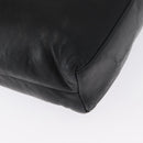 Salvatore Ferragamo Shoulder Bag Leather Black Silver Auth bs32241-12