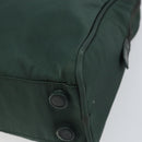 PRADA Tote Bag Nylon Green Silver Auth bs32246-9