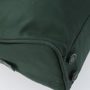 PRADA Tote Bag Nylon Green Silver Auth bs32246-16