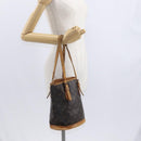 LOUIS VUITTON Monogram Bucket PM Shoulder Bag M42238 LV Auth bs32251-23