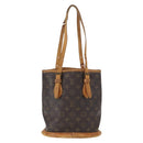 LOUIS VUITTON Monogram Bucket PM Shoulder Bag M42238 LV Auth bs32251-2