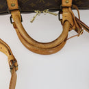 LOUIS VUITTON Monogram Keepall Bandouliere 55 Boston Bag M41414 LV Auth bs32252-8