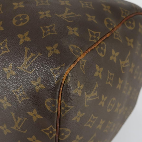 LOUIS VUITTON Monogram Keepall 55 Boston Bag M41424 LV Auth bs32253